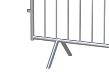 Crowd Control Barriers - 3'7.2" Tall x 7'6" Wide with 16 bars