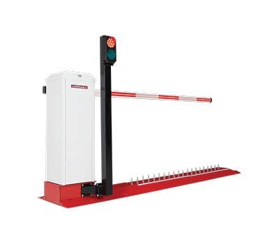Motorized Integrated Barrier Gate Traffic Spike Solution (Surface Mount)